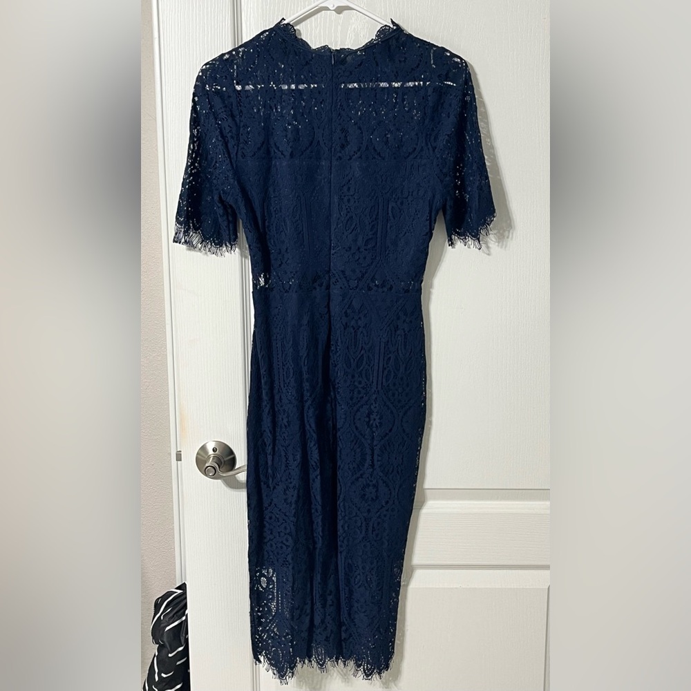 Perfect Dress for all Occasions! Worn One Time! Super Cute! Navy Blue.
